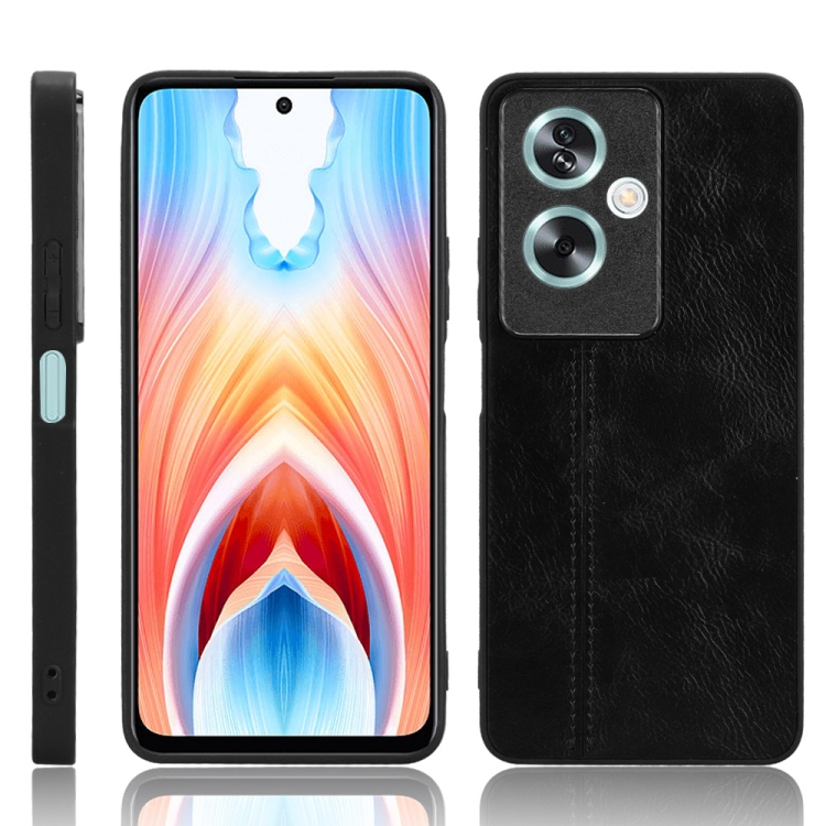 Leather Folio Cover per OPPO Reno 10 5G / Reno 10 Pro 5G