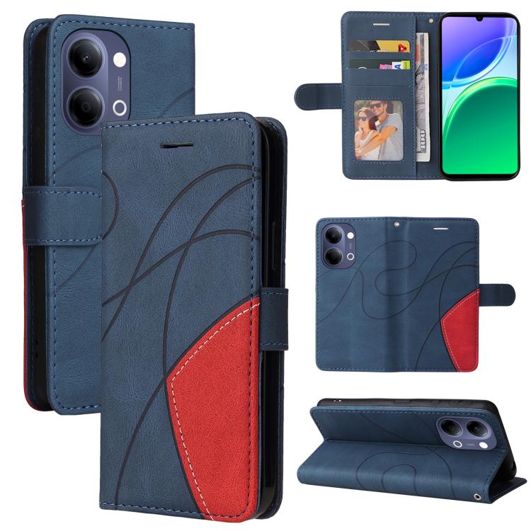 For vivo X200 Pro mini Genuine Leather PC Phone Case(Dark Purple)
