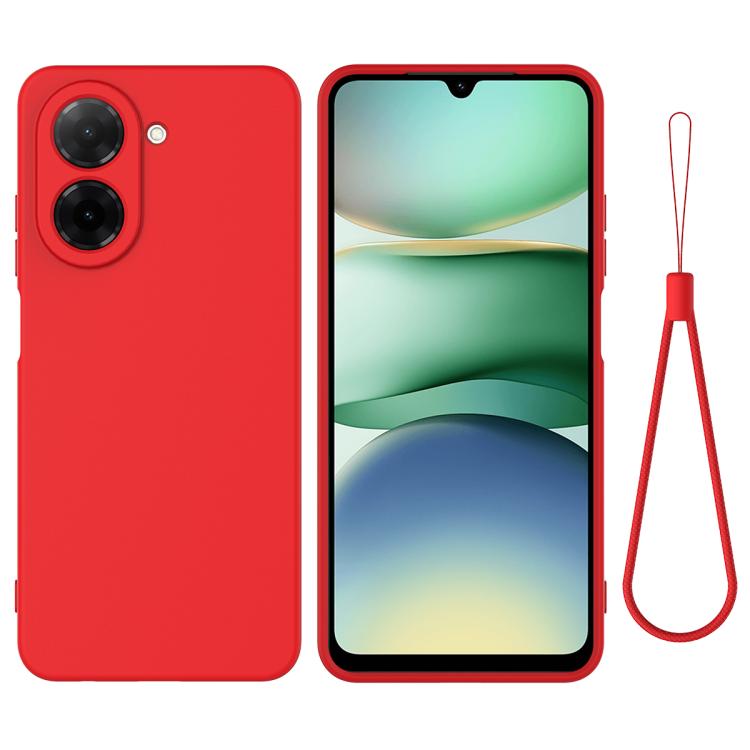 Custodia In Pelle Per Xiaomi Poco M4 Pro 4G, Cover Flip Portafoglio Con Magnete E Supporto, Rossa