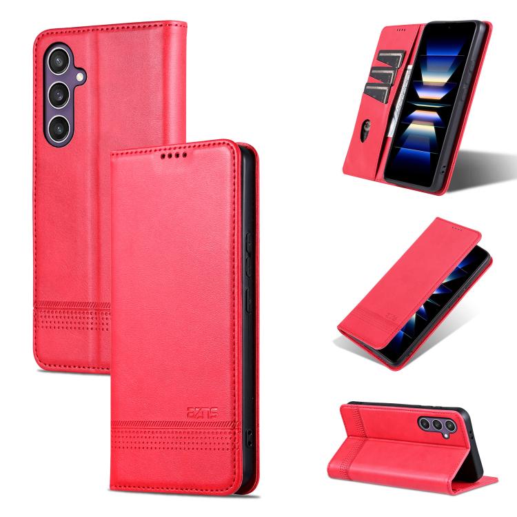 Fulenyi Étui magnétique en cuir synthétique pour ranger plus de 100 cartes, boîte de rangement pour cartes pour une organisation rapide