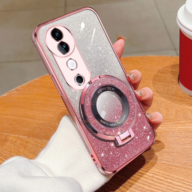 YUEQIAN Cover Glitterata per Honor X6b 4G, Ultra Sottile Brillantini