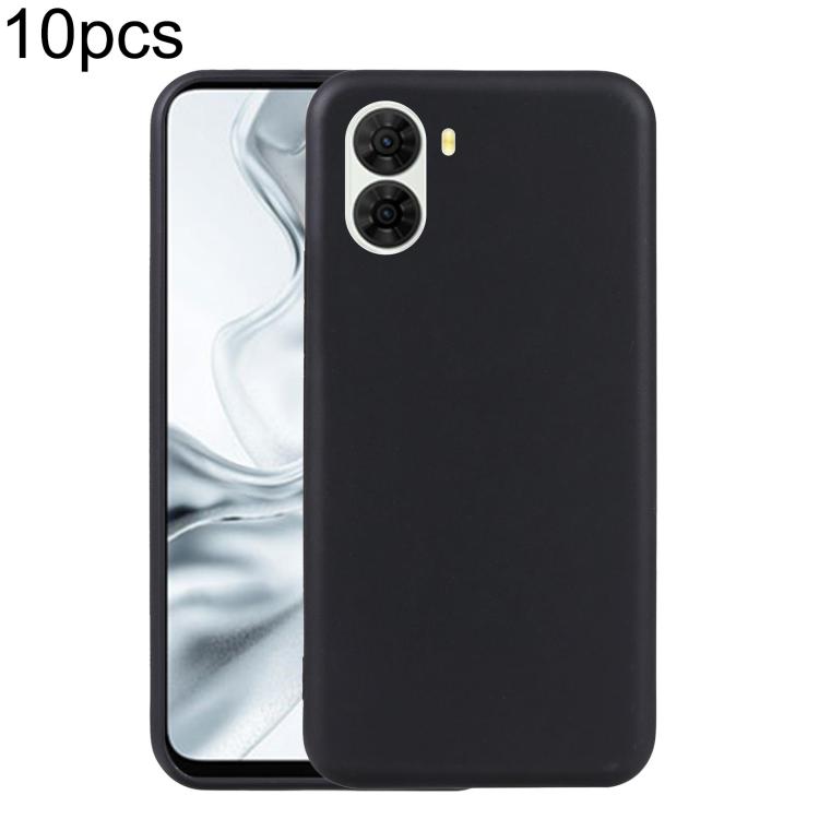 For ZTE nubia S2 504ZT 10pcs TPU Phone Case(Black)
