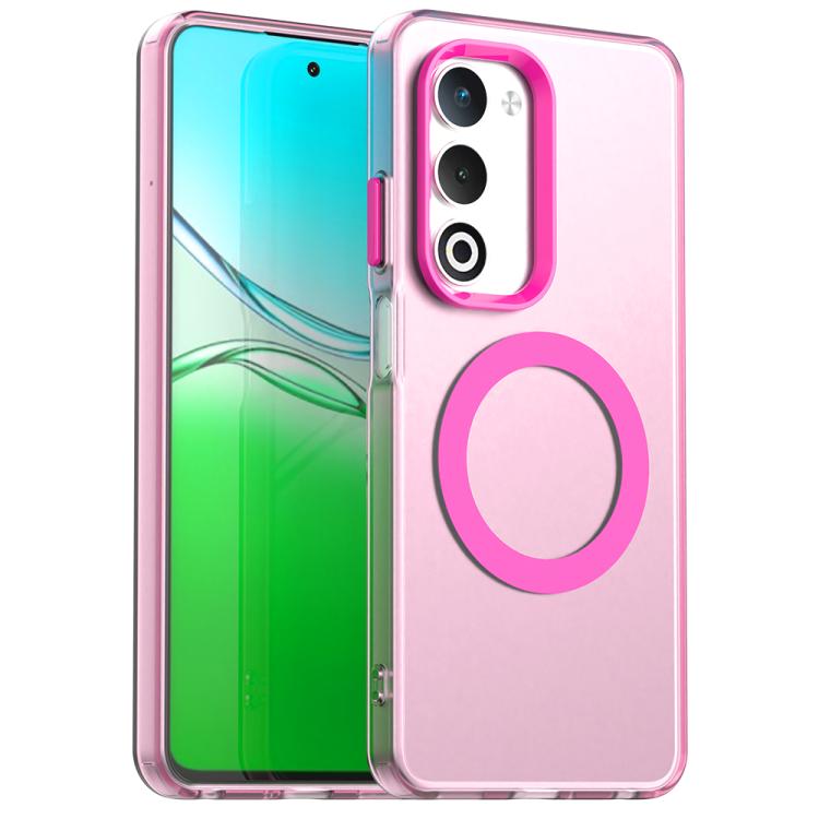 OPPO A5 5G用 Global Candy Magsafe PC ハイブリッド TPU 携帯ケース