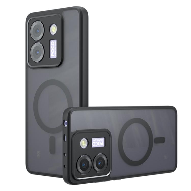 For Xiaomi Poco M7 Pro 5G Armor MagSafe PC Hybrid TPU Phone Case