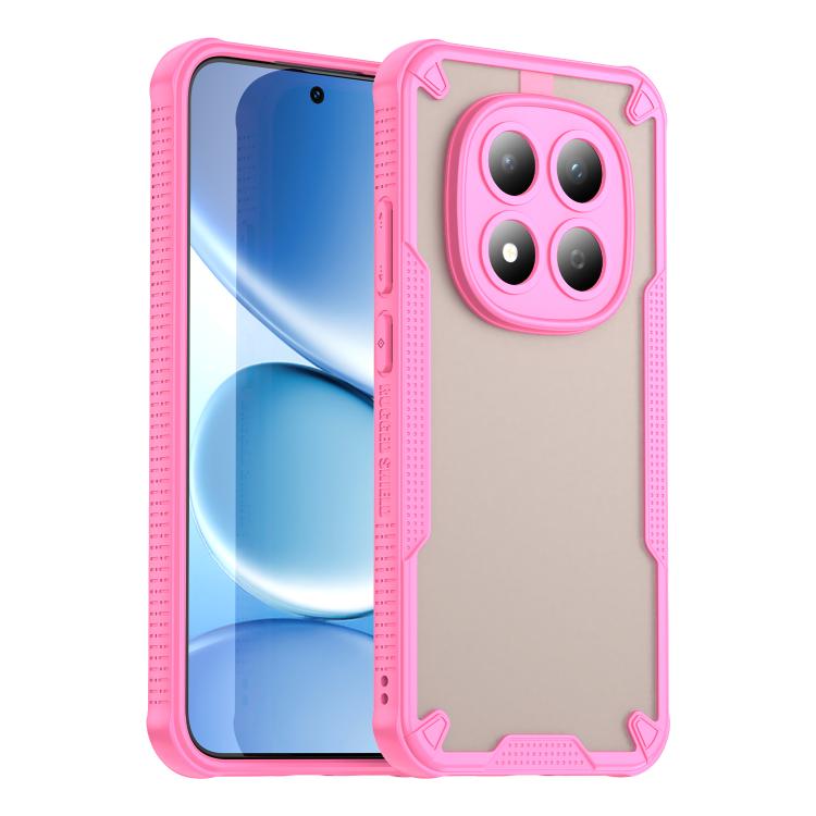 Custodia Per Xiaomi Poco F5 Con Anello Girevole 360° E Supporto Magnetico: Cover TPU E PC Antiurto, Protettiva E Antiscivolo, Colore Blu