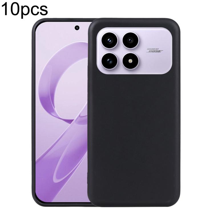 Xiaomi Poco F8 Pro用 TPU 携帯ケース 10個入り（ブラック）