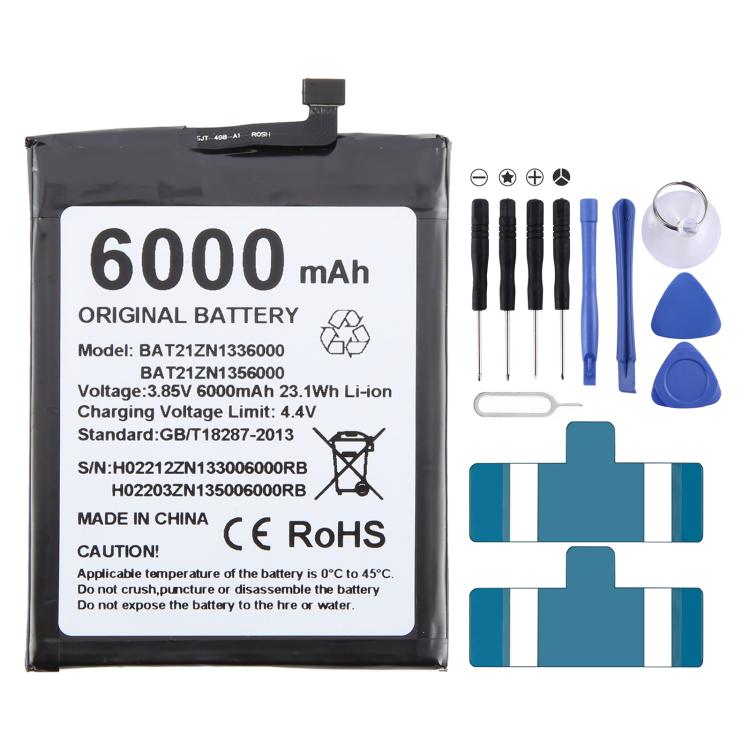 Coque arrière noire avec batterie pour Garmin approche G80