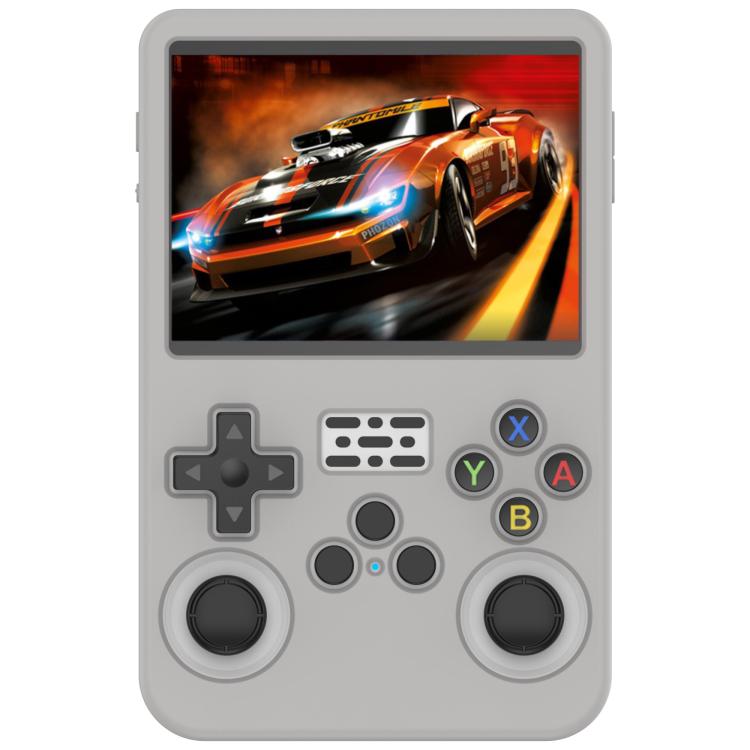 For ANBERNIC R36S Silicone Handheld Game Console Protective Case(Black)