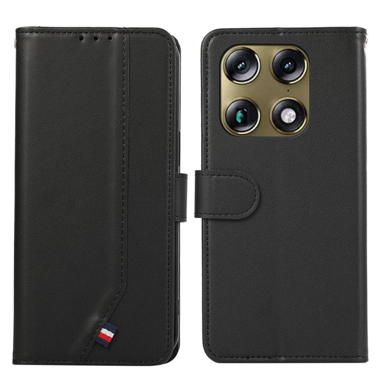 For Motorola X70 Air Pro / Signature ABEEL Delicate Texture Splicing RFID Leather Phone Case(Black)