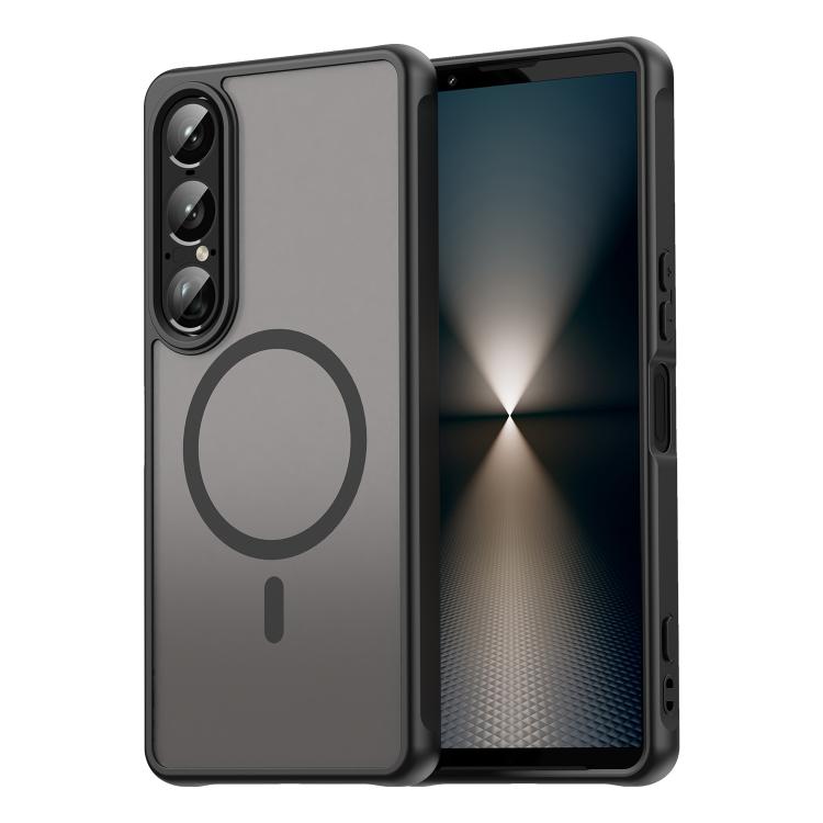Sony Xperia 1 VII Fan Dunシリーズ用 TPUハイブリッドPCフロスト