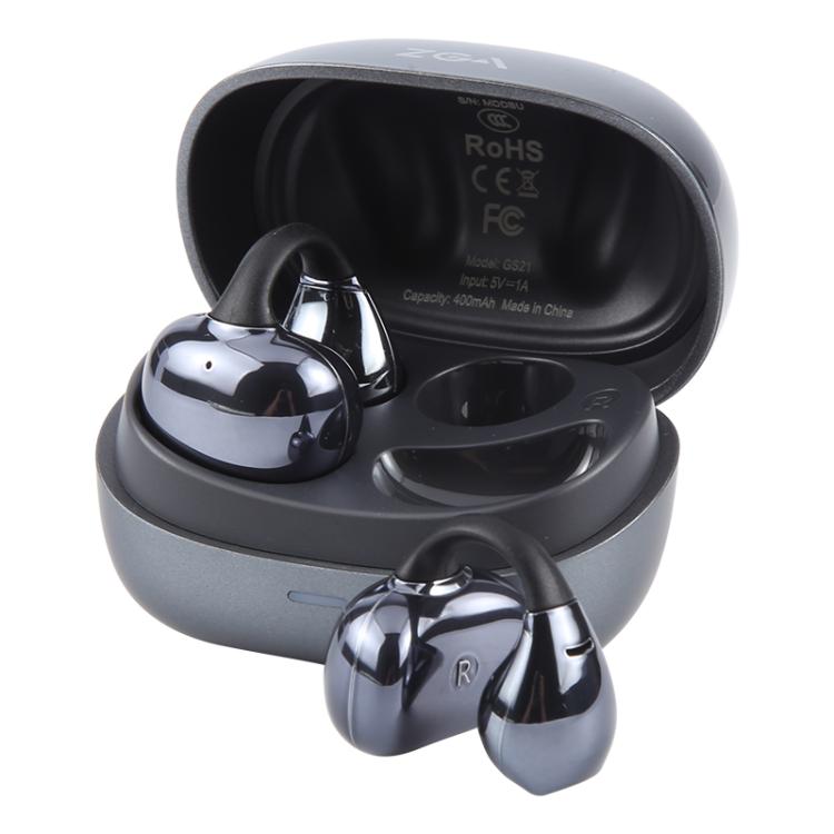 ZGA GS21 Ear Clip Wireless Bluetooth Earphones(Black)