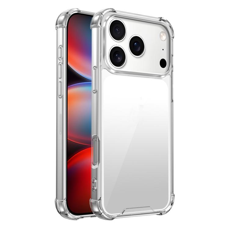 iPhone 17 Pro Max用 四隅耐衝撃アクリル+TPU電話ケース（透明）