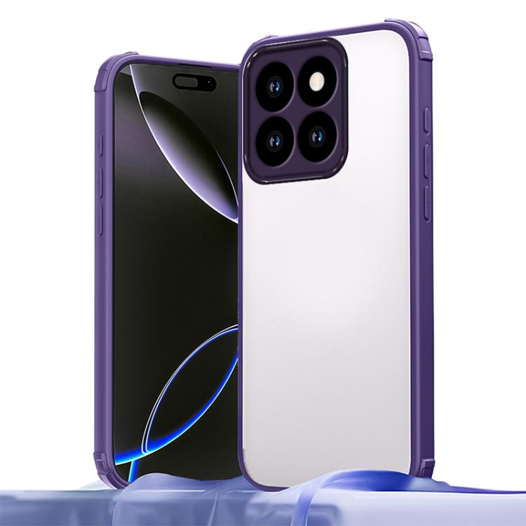 Cover per Honor X7, Custodia Trasparente Gradiente Protettivo TPU Case