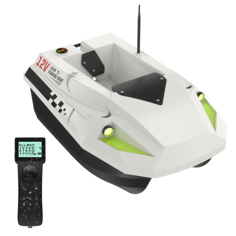 Barco De Pesca RC Con GPS – Control Remoto 500m, Doble Motor, Hélice De 3 Aspas, Batería 5200mAh, Ideal Para Lanzar Cebos Y Explorar