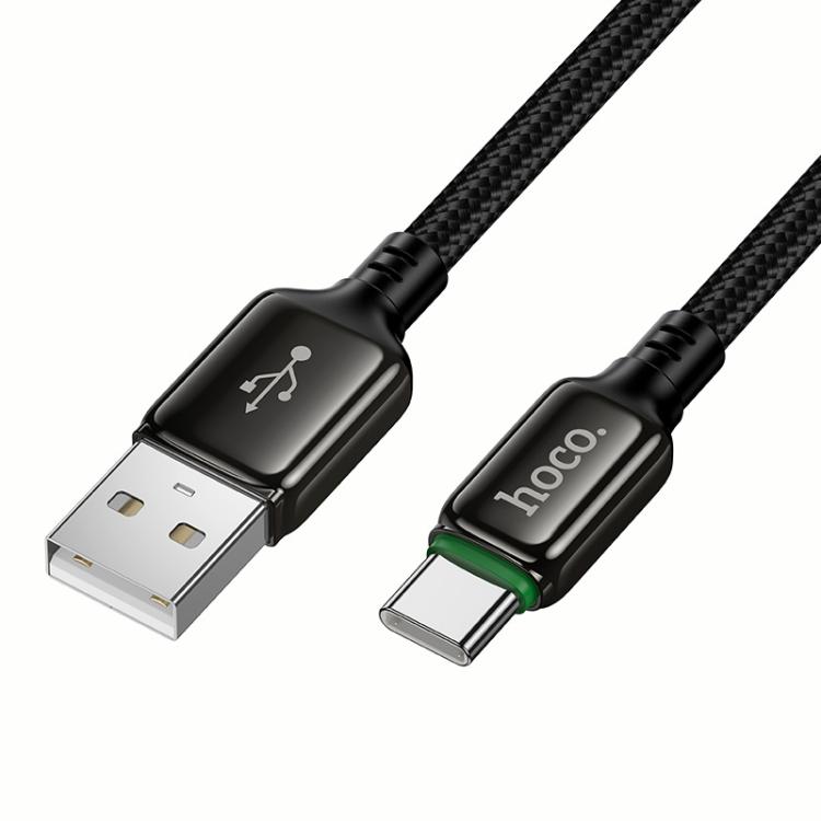 hoco X127 Type-C to 8 Pin Exceed PD30W Charging Data Cable(Black)