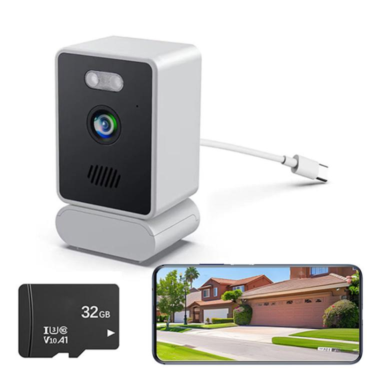 Wireless WiFi Smart Window Surveillance Camera, Specification:2.4GHz(White)