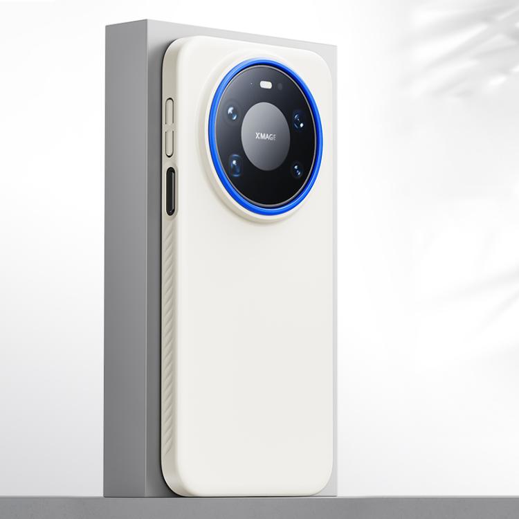 For Huawei Mate 80 Pro Max Blues Series Skin Feel Magnetic PC Phone Case(White)