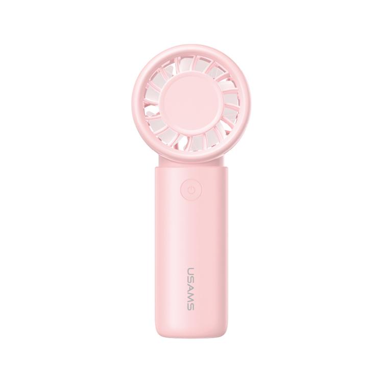 USAMS ICE01 Ice Cool Series Mini Handheld Fan(Pink)