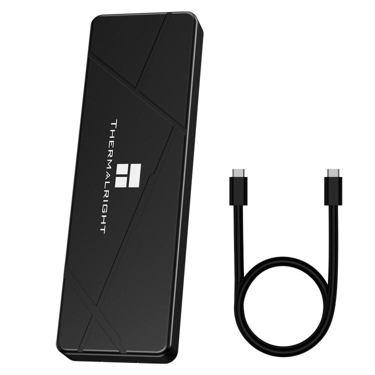 THERMALRIGHT HR-EB115 20Gbps M.2 NVMe SSD Enclosure with Type-C to Type-C Cable(Black)