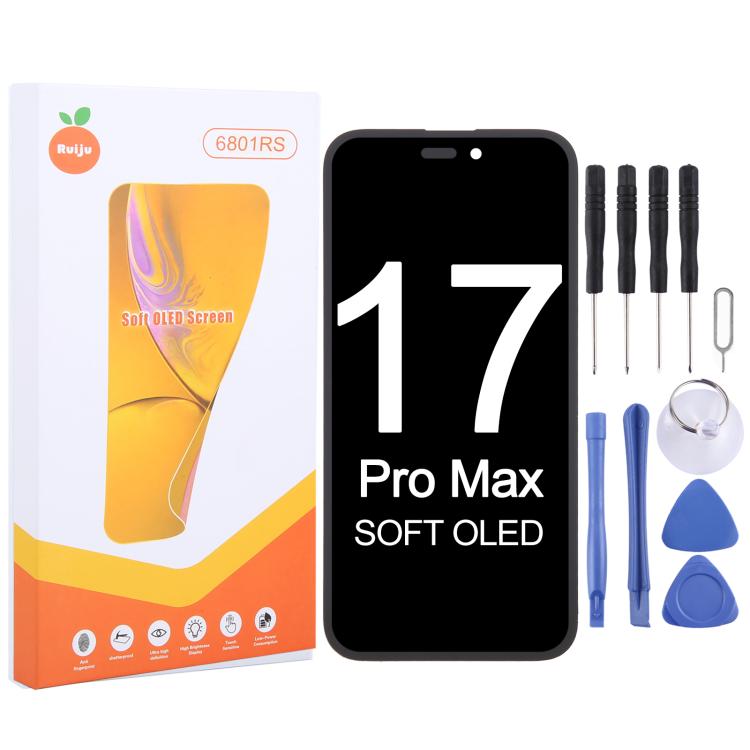 RJ Soft OLED Screen For iPhone 17 Pro Max