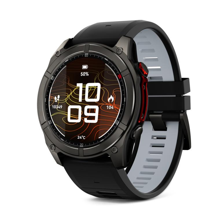 F8 Pro 1.43 inch AMOLED Screen Smart Watch Support Health Monitoring, Multi-Sport Modes(Black)