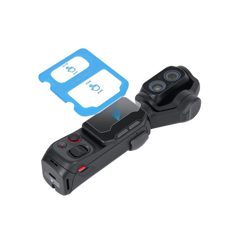 For Insta360 Luna Ultra Sunnylife Lens Screen Protector AR Anti-ReflectionTempered Glass Film(1 Set)