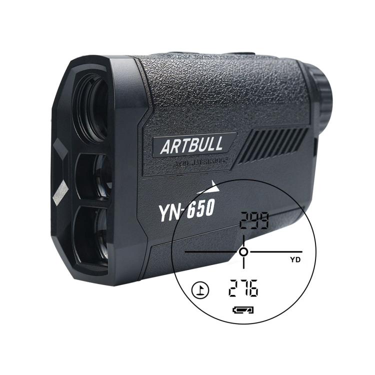 ARTBULL YN-650 Golf Laser Rangefinder 650m Telescope(Black)