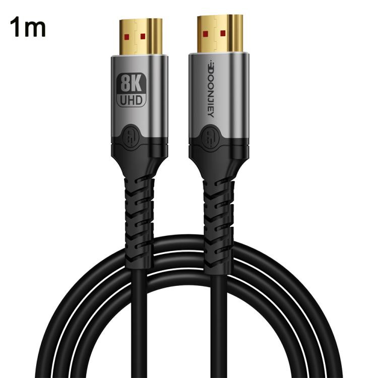 DOONJIEY DJSLHD8K 8K 60Hz HDTV to HDTV UHD Silicone Screen Mirroring Cable, Length:1m