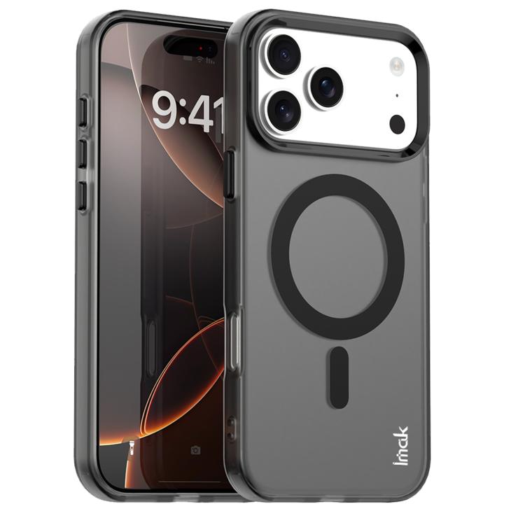 For iPhone 18 Pro imak Candy Series Magnetic Shockproof Phone Case(Black)
