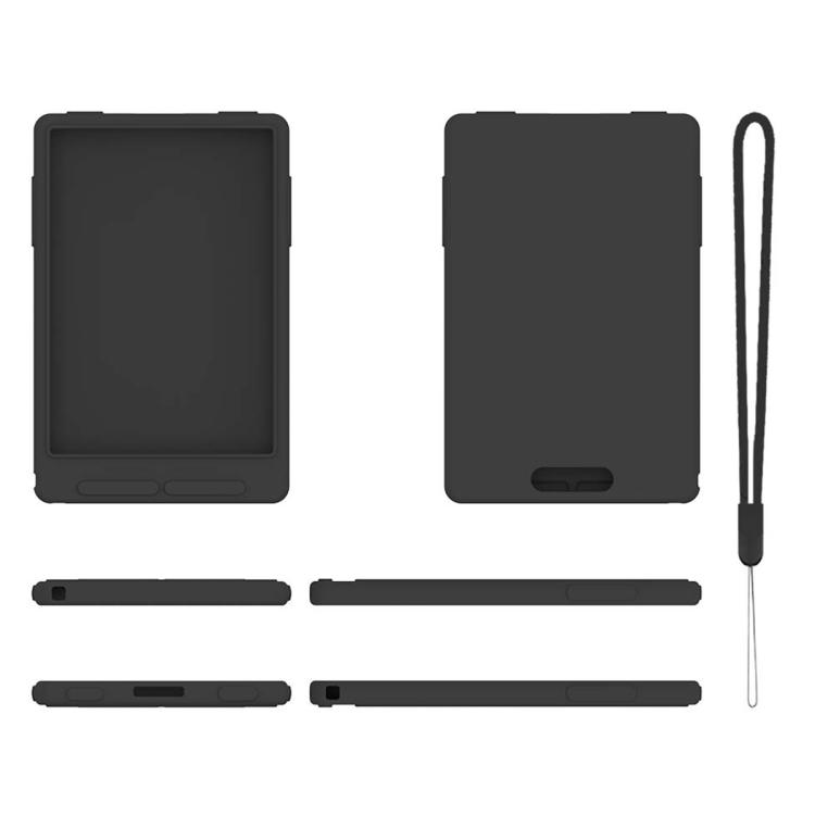 Shockproof Silicone Protective Case for XTEINK X3 eBook Reader(Black)