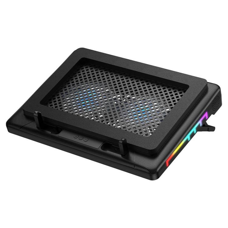 hoco GA7 RGB Cooling Stand for Laptop(Black)