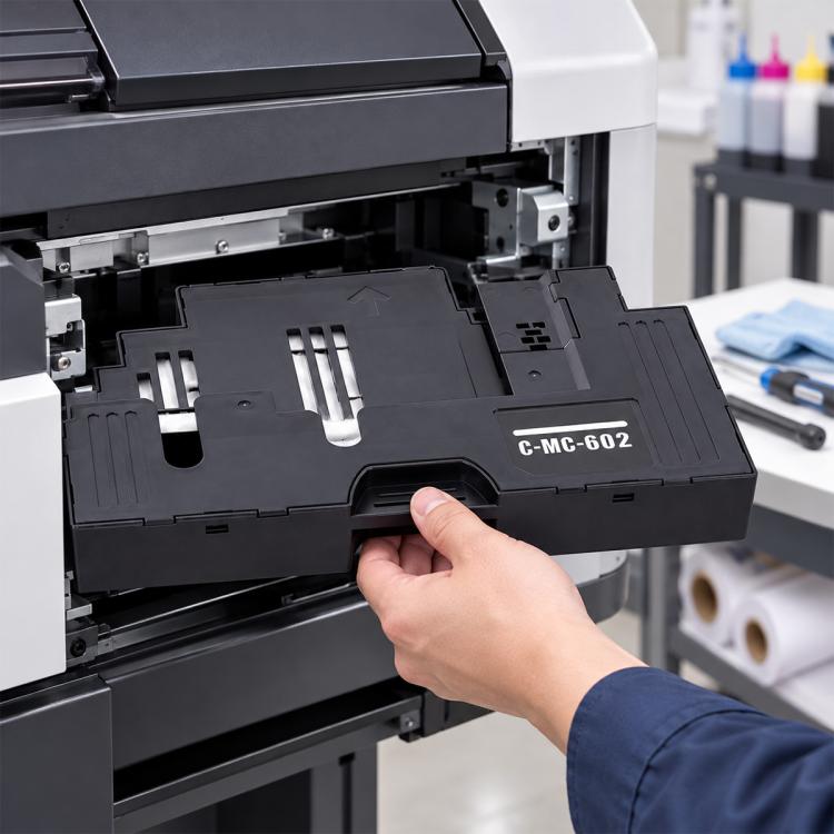 MC-G02 Waste Ink Maintenance Box Waste Ink Pad Collector for Canon PIXMA G1820 / G2820 / G3860 Printers(Black)