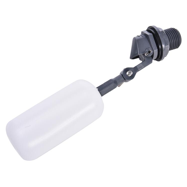 1/2 inch Mini Float Ball Valve Water Tank Accessory(Black White)