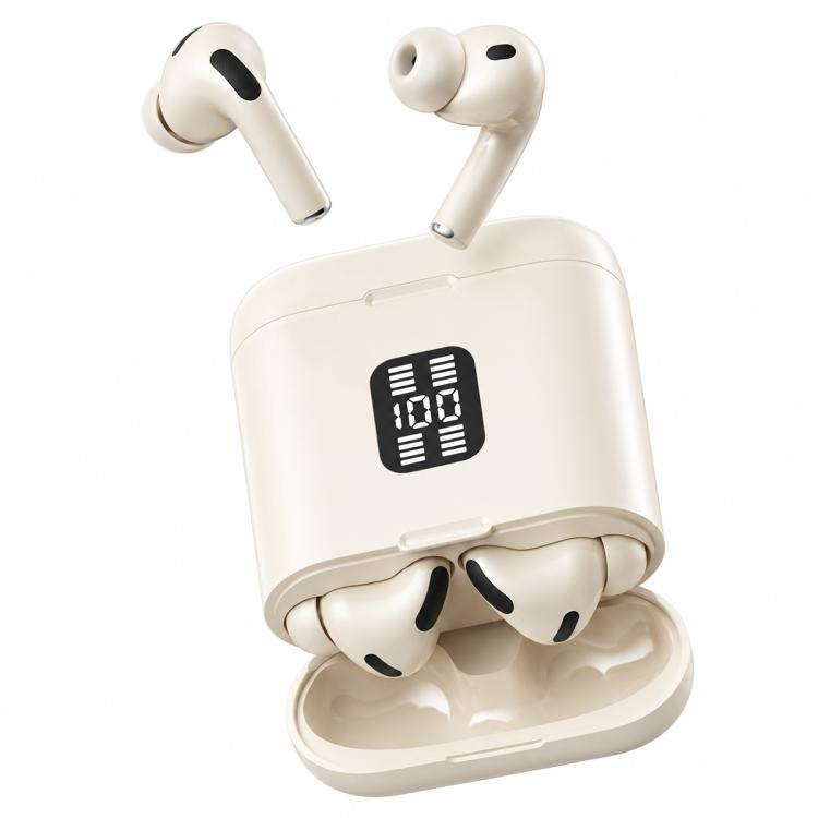 In-Ear Wireless Sleep Noise-Canceling Bluetooth Earphones(Beige)