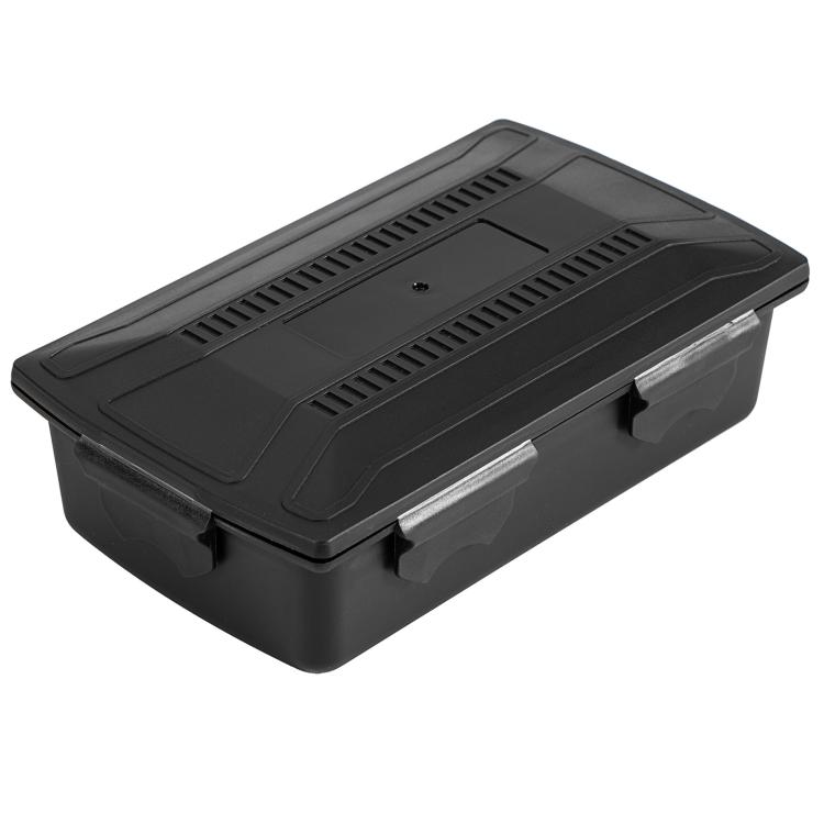 For Flipper Zero ZY-61 Portable Outdoor IP5 Waterproof Storage Box Carrying Case(Black)