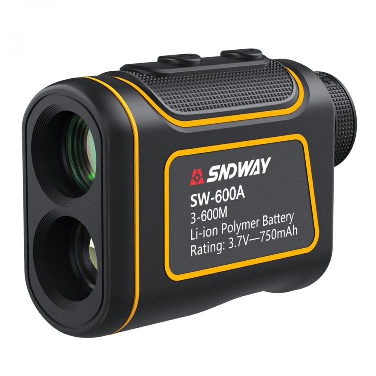SNDWAY SW600Aハンドヘルド屋外防水望遠鏡距離計距離測定器、600m