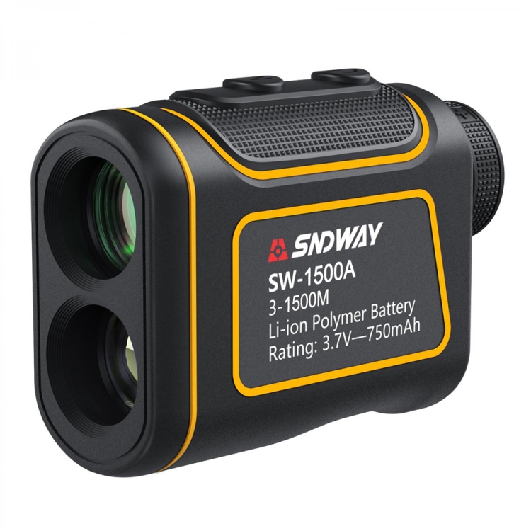 SNDWAY SW1500Aハンドヘルド屋外防水望遠鏡距離計距離測定器、1500m