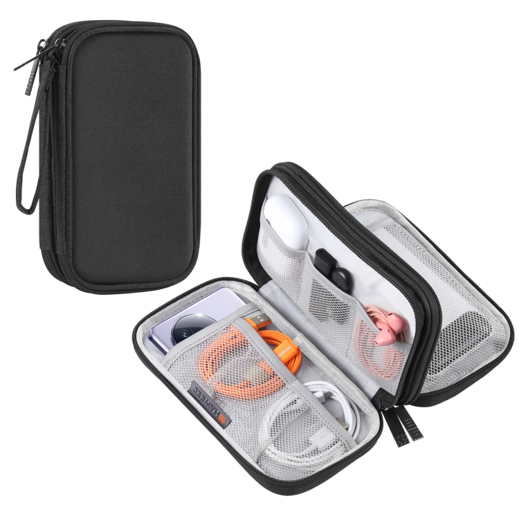 Scatola per gioielli e cosmetici 31x26,5x19,5 cm, organizer con scomparti di colore lattiginoso