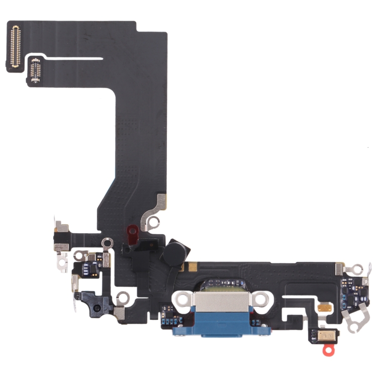 iPhone 13 Mini用のオリジナル充電ポートフレックスケーブル（ブルー）
