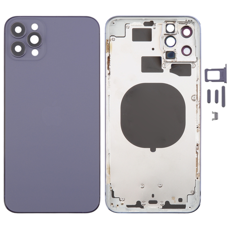 Frame Back Ip14 Back Housing Cover with Appearance Imitation of iP14 Pro for iPhone XR ...