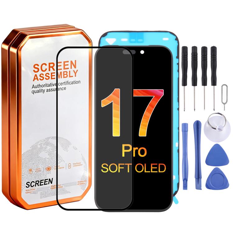 HXL Soft OLED Screen For iPhone 17 Pro