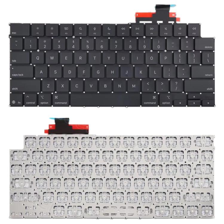 For Macbook Air M4 13 inch A3240 US Version Keyboard (Black)