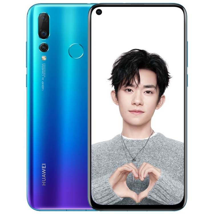 Huawei nova 4 VCE-AL00, 48MP Triple Cameras, 8GB+128GB, China Version