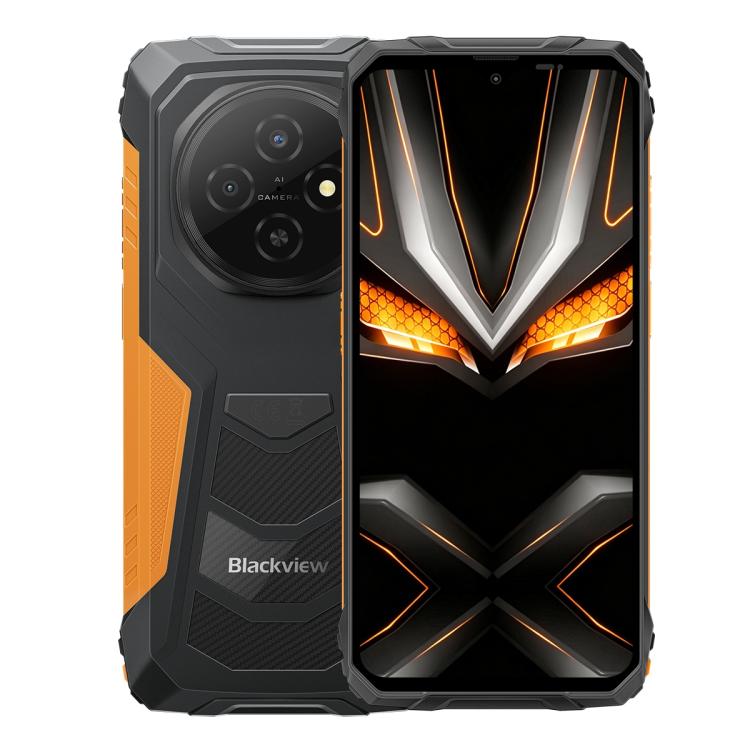 [HK Warehouse] Blackview FORT 1, 6GB+256GB, 6.56 inch Android 15 Unisoc UMS9230E T615 Octa Core, Network: 4G, OTG, NFC (Orange)