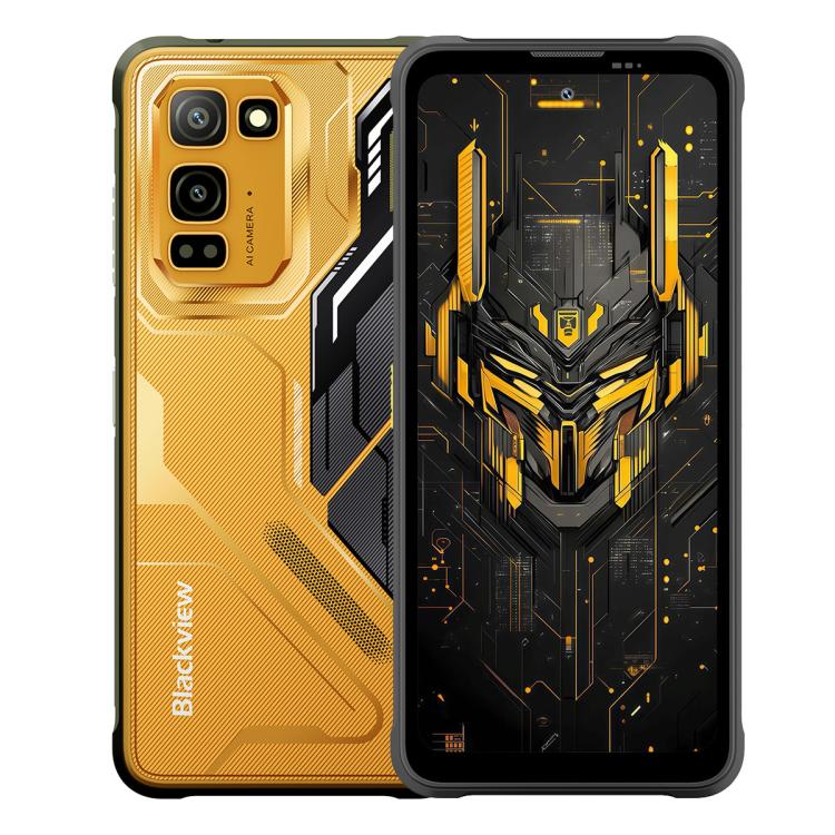 [HK Warehouse] Blackview FORT 5, 12GB+256GB, 6.78 inch Android 16 Mediatek MT8781 Helio G100 Octa Core, Network: 4G, OTG, NFC (Yellow)