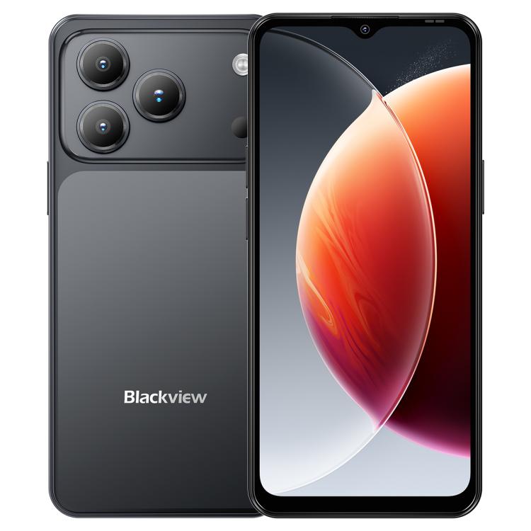 [HK Warehouse] Blackview WAVE 7C, 4GB+64GB, 6.56 inch Android 16 Unisoc UMS312 Tiger T310 Quad Core, Network: 4G, OTG (Phantom Black)