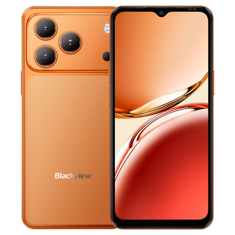 [HK Warehouse] Blackview WAVE 7C, 4GB+128GB, 6.56 inch Android 16 Unisoc UMS312 Tiger T310 Quad Core, Network: 4G, OTG (Vitality Orange)