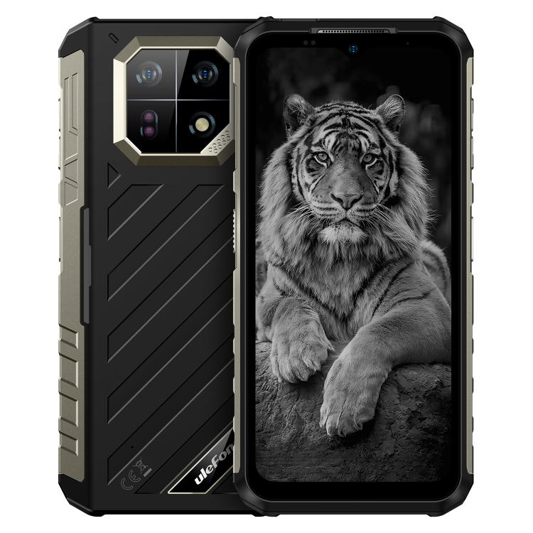 [HK Warehouse] Ulefone Armor 22 Pro IP68/IP69K Rugged Phone, 8GB+256GB, 6.58 inch Android 16 MediaTek Helio G200 Octa Core, Network: 4G, NFC, OTG (Black)