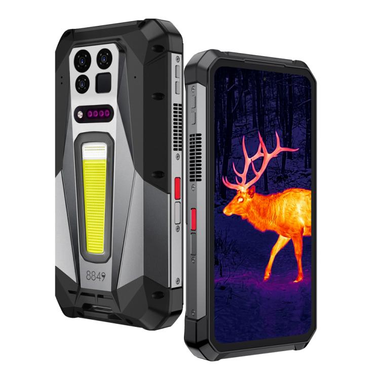 [HK Warehouse] Unihertz 8849 Tank 5 Pro Thermal Imaging Projector Rugged Phone, 16GB+512GB, Side Fingerprint, Night Vision, 6.73 inch Android 16 MediaTek MT6989 Dimensity 9400e...