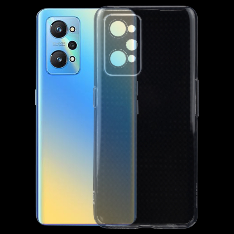Sunrive Cover compatibile con Realme C21, Custodia Case in molle Trasparente silicone Morbida Flessibile Antigraffio protettiva back custodie(X Farfalle & Rose